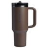 The Quencher ProTour FlipStraw Tumbler | LeakProof | 40 Oz | Espresso