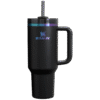 Stanley Quencher H2.0 FlowState™ Tumbler| 40Oz | Black Chroma
